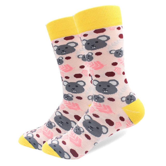 Colourful and fun combed cotton casual socks by Sockies